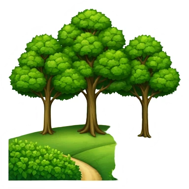 Tuscany trees sticker