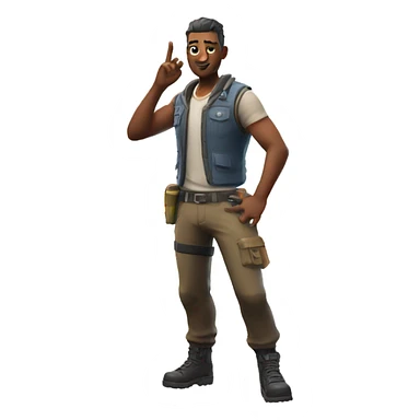 Fortnite skin  sticker