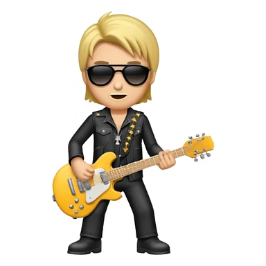 rockstar man sticker