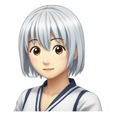 megumi tadokoro food wars long hair sticker