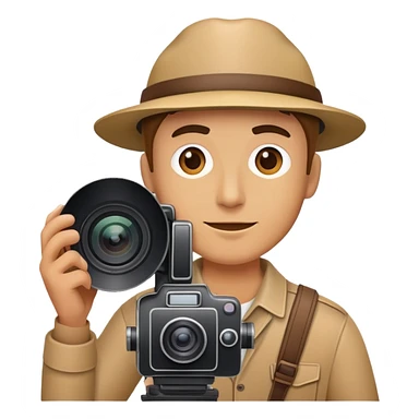 Camera Man sticker