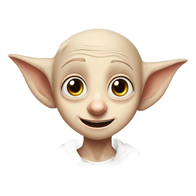 White boy turning to dobby sticker