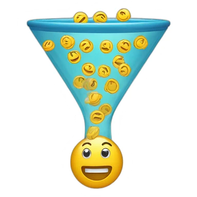 sales funnel  sticker