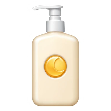 Body lotion cream form sticker