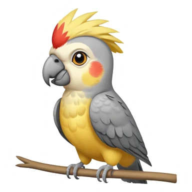 cockatiel parrot bird sticker