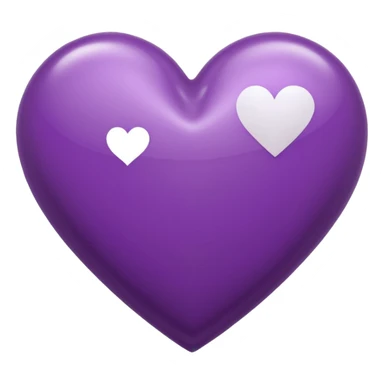 Purple Heart with text that says ginger sticker