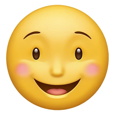 winking face emoji, playful, yellow sticker