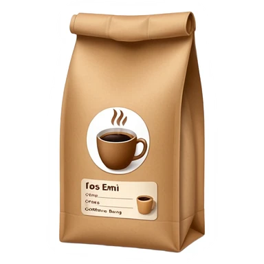 coffee bag sticker