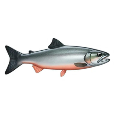 silver-coho-salmon sticker