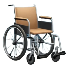 rehabilitation clinic entrance with wheelchair sticker