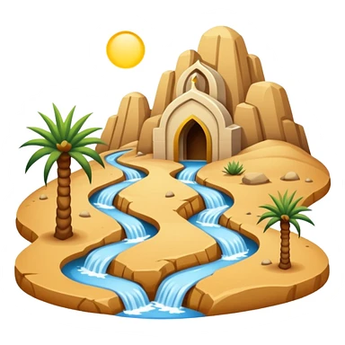 
road, desert, holy spring, islamic religion sticker