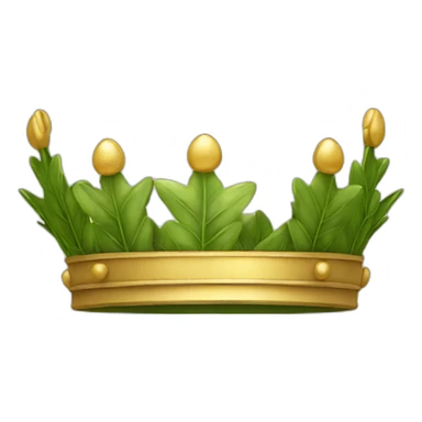 laurel crown sticker