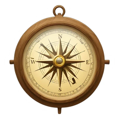 explorer compass sticker
