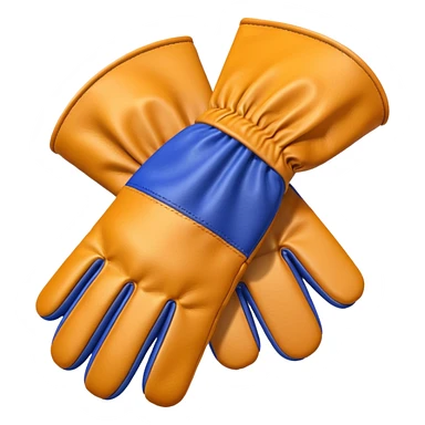 colored gloves sticker