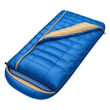 Sleeping bag sticker