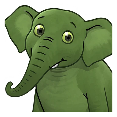 Elephant sticker