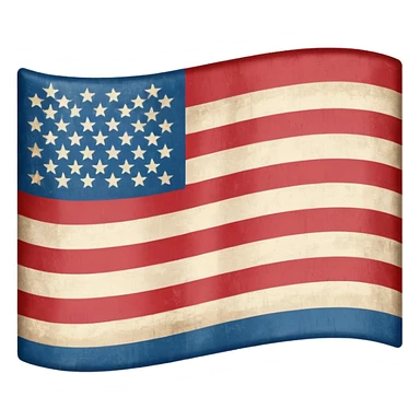 upside down american flag sticker