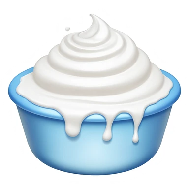 Shaving cream  sticker