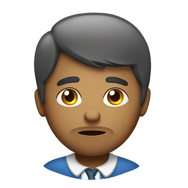 Tired employee sticker