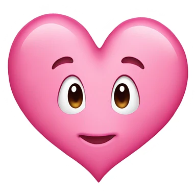 pink heart emoji sticker