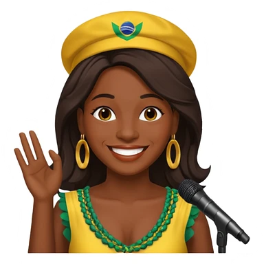 Un emojin de Matue cantor brasileiro sticker