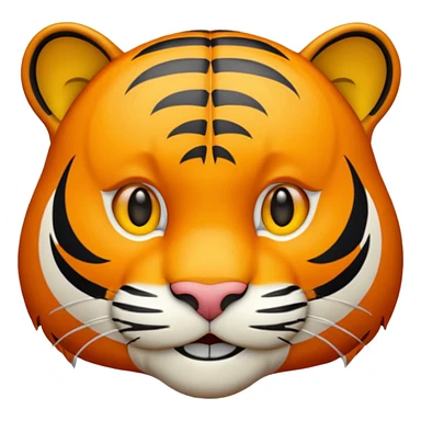 emoji tiger sticker