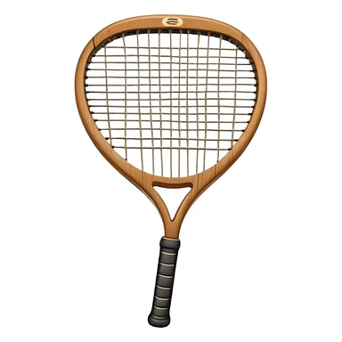 tennis racket sticker