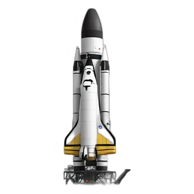 Saturn 5 tocket sticker