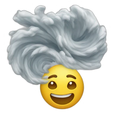 Turbulent whirls sticker