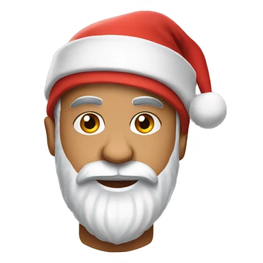 Virat kohli in santa hat  sticker