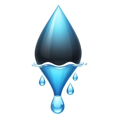 water Diving flipper sticker