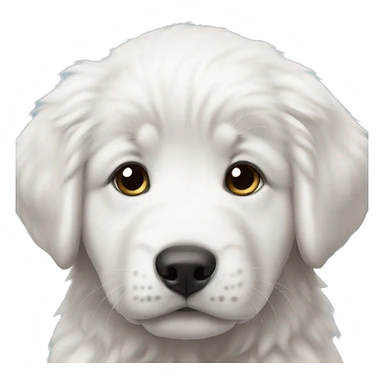 Great Pyrenees puppy sticker