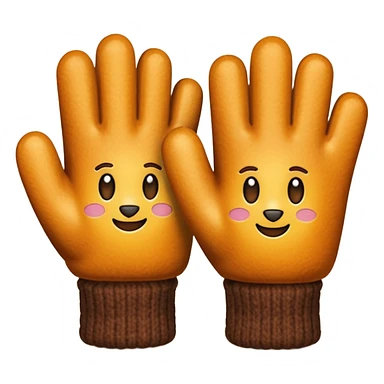 Fuzzy Gloves sticker