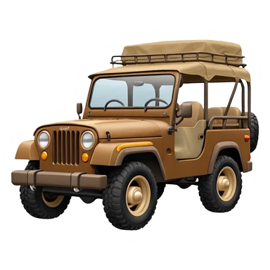 safari jeep sticker