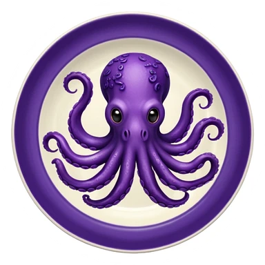 cooked octopus sticker