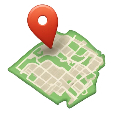 map pin sticker