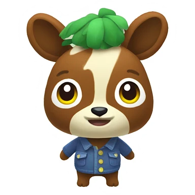 Animal crossing sticker