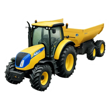 New Holland tractor sticker