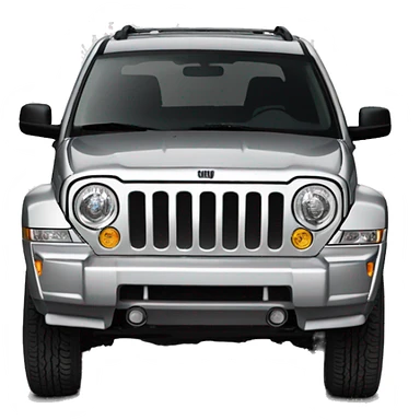 2011 lifted silver jeep liberty sticker