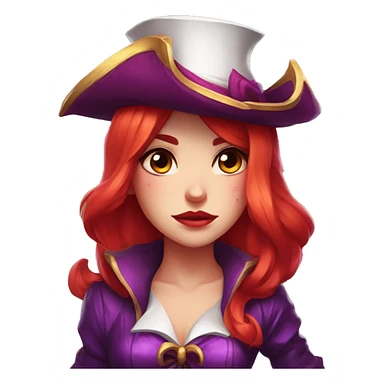 sad miss fortune league of legends sticker