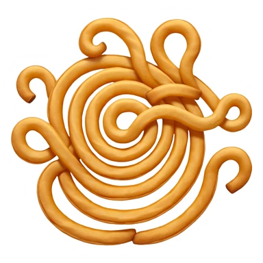 curly fries sticker