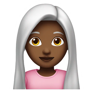 Christian girl pink sticker