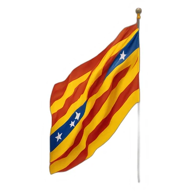 Catalonian flag  sticker
