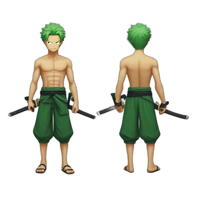Zoro-one-piece sticker