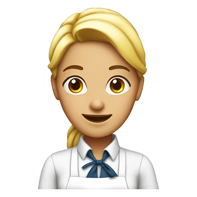waitress sticker