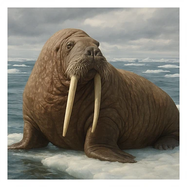 Walrus sticker