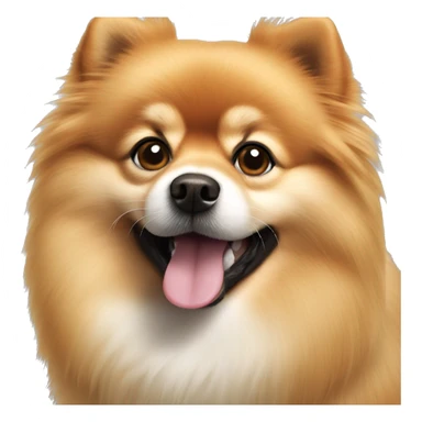 pomeranian spitz sticker