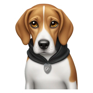 beagle wearin a penguin suit sticker