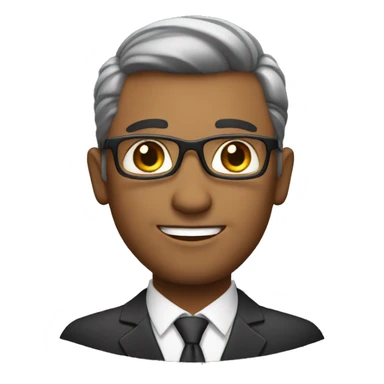 Handsome male teacher sticker