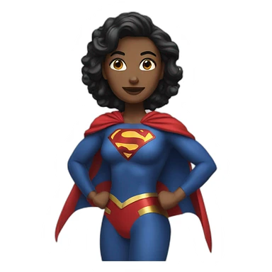 Super woman sticker